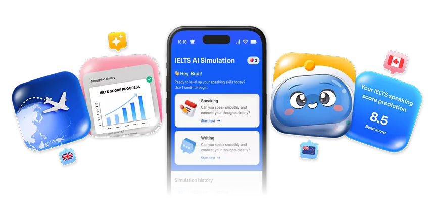 IELTS AI Simulation dan Fitur